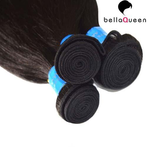 Weave reto de seda puro do cabelo do Mongolian da categoria 6A da cor para mulheres negras