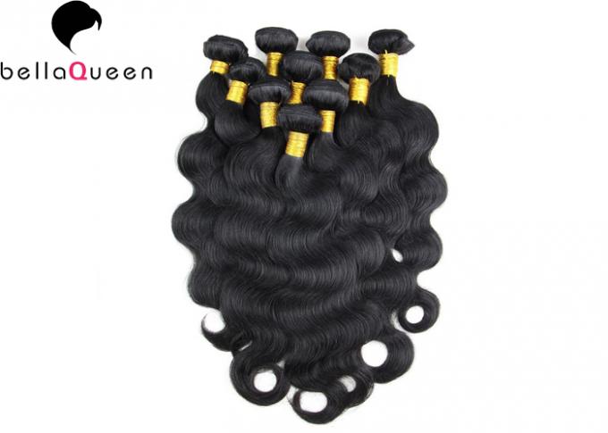 Vendas por atacado 100% da categoria de BellaQueen o Weave não processado macio do cabelo do Virgin do brasileiro de 7 empacota a extensão do cabelo