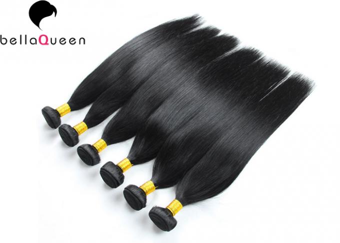 As extensões brasileiras do cabelo do Virgin natural 1 cabelo humano não processado da cor de B empacotam