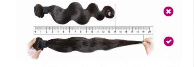 as extensões malaias do cabelo de Unprocesseed da categoria 7A afrouxam o cabelo profundo da onda
