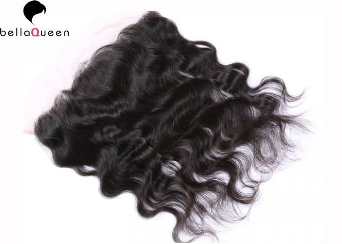 Das perucas malaias do laço do cabelo humano da onda do corpo da categoria 7A tecelagem natural do cabelo preto