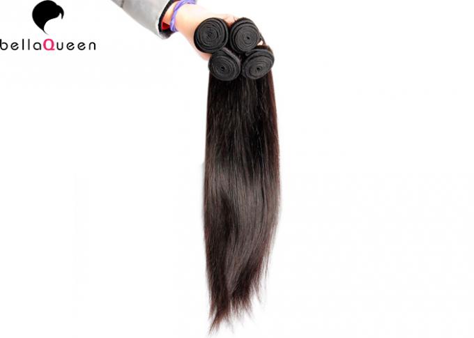 Trama reta natural do cabelo de Remy do malaio da onda de 30 polegadas nenhuma extremidade tingida nenhum emaranhado