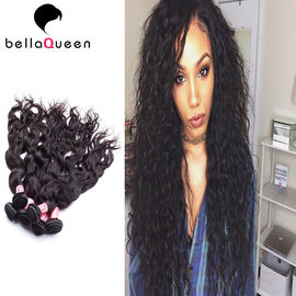 China Extensões tiradas dobro encaracolado do cabelo, cabelo preto natural do Virgin da categoria 7A fornecedor
