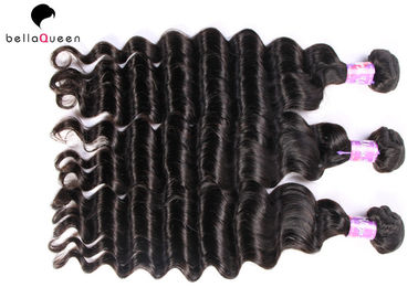 China O cabelo humano peruano tirado dobro das extensões do cabelo da categoria 8A costura no Weave fornecedor
