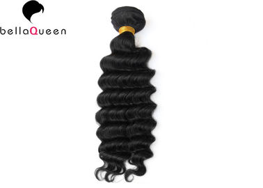 China 100 gramas por do cabelo europeu de trama do Virgin do cabelo humano do pacote extensões profundas do cabelo da onda fornecedor