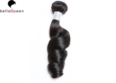China 10&quot; a 30&quot; extensões do cabelo da categoria 7A do cabelo humano do preto 100% afrouxam o cabelo do Virgin da onda fornecedor