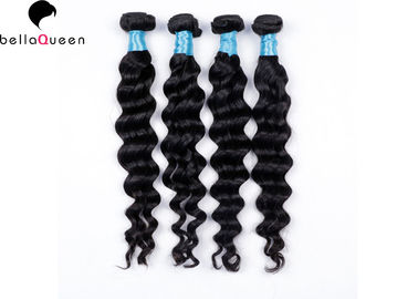 China As perucas não processadas 4 do cabelo do Virgin da categoria 7A empacotam frouxamente a onda profunda para mulheres negras fornecedor