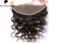 Das perucas malaias do laço do cabelo humano da onda do corpo da categoria 7A tecelagem natural do cabelo preto