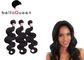 As extensões naturais livres do cabelo humano do preto 100 do emaranhado classificam 7A para mulheres fornecedor