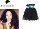 Extensões não processadas do cabelo do Mongolian do Virgin, cabelo encaracolado natural do Virgin da categoria 7A fornecedor