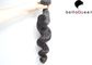Cabelo humano da onda fraca preta natural do cabelo do indiano 6A Remy que tece sem produto químico fornecedor