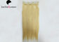 Retos grampo 100g 613 louro dourado na extensão do cabelo humano com cor pura fornecedor