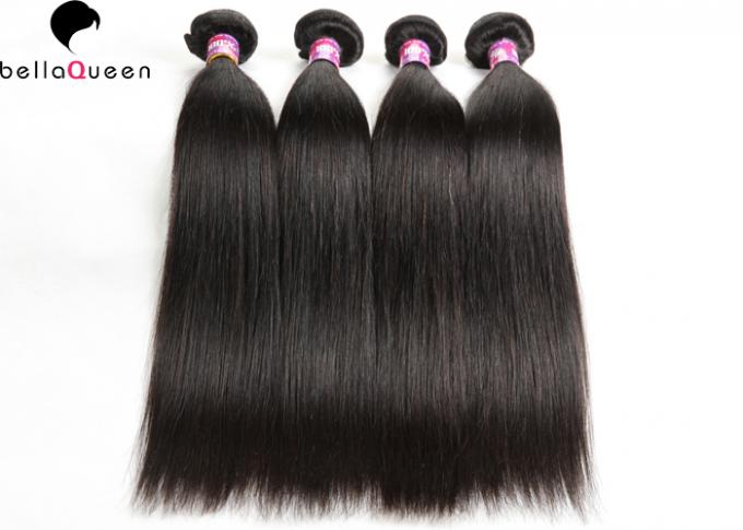 7A das extensões brasileiras do cabelo humano da categoria 100% reto de seda nenhum derramamento de nenhum emaranhado