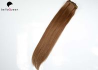 China Nenhum emaranhado nenhum grampo encaracolado perverso de derramamento do cabelo de 6a Remy em extensões do cabelo empresa