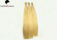 China Extensões lisas louras douradas duradouros do cabelo da ponta 613# com término completo empresa