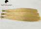 Extensões lisas do cabelo da ponta do término 613# completo louro dourado para mulheres fornecedor