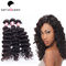 Extensão brasileira do cabelo humano do Virgin da onda profunda preta natural para mulheres fornecedor